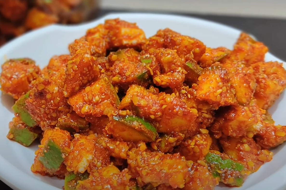 కచ్చి మామిడికాయ ఆవకాయ