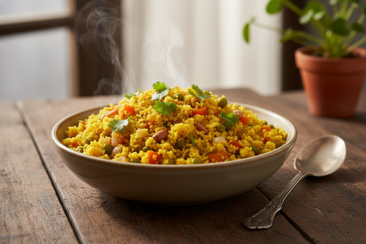 स्वादिष्ट तरकारी उपमा